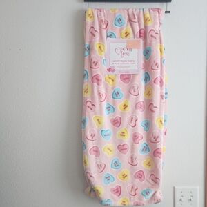 ✨️🩷Cupcake & Cashmere Heart Throw/ Velvet Throw🩷🩵💛